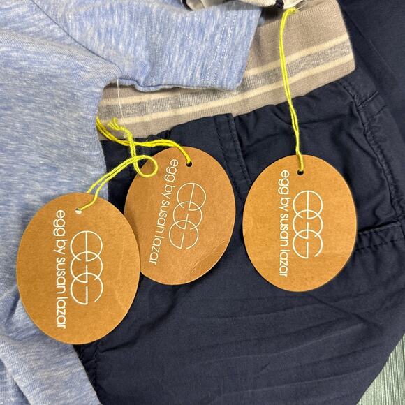 Egg by Susan Lazar 3 Piece Casual T-Shirts & Pants Lot Boy's Size 4 / 5 NWT - Picture 7 of 8